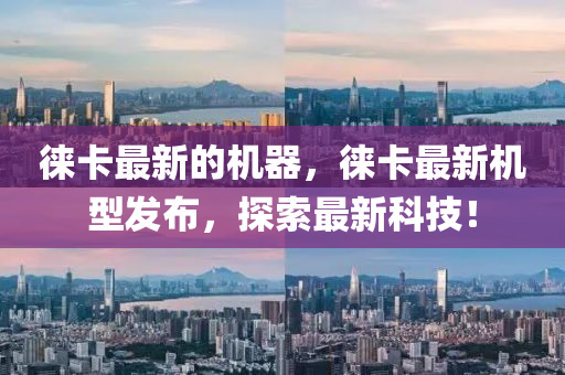 徠卡最新的機(jī)器，徠卡最新機(jī)型發(fā)布，探索最新科技山東水清源環(huán)?？萍加邢薰?！